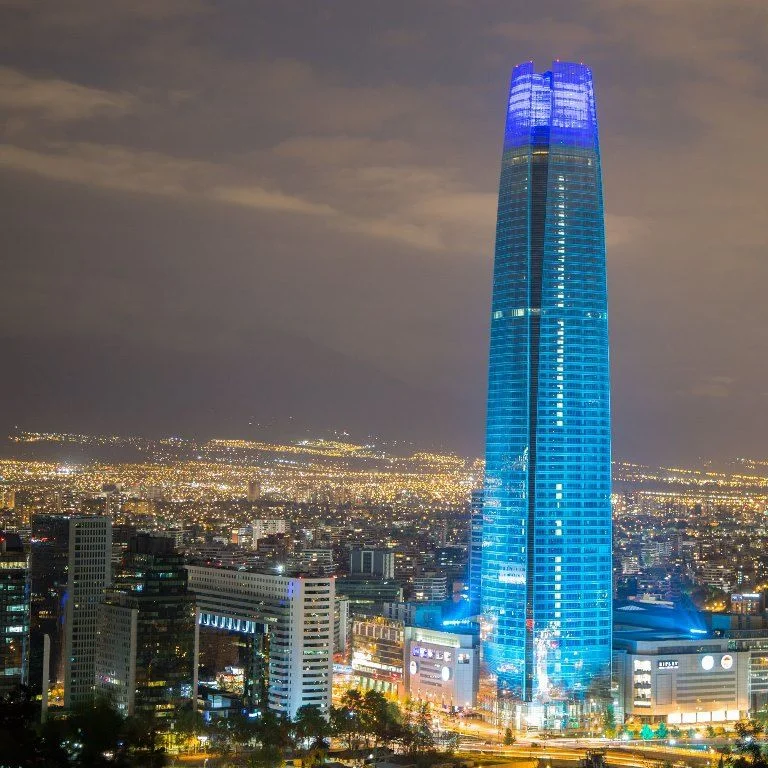 Centro financiero de Santiago